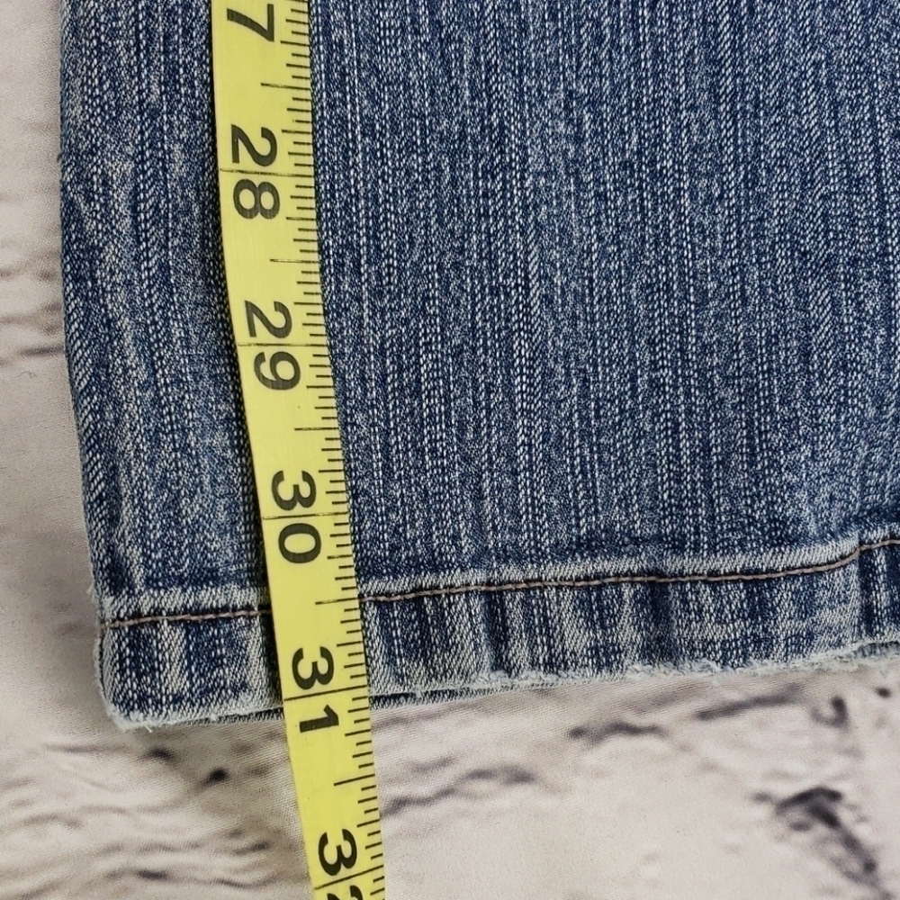 VENUS Bootcut 10" Rise Jeans Very Loved 7/8 30x31 - Picture 7 of 12